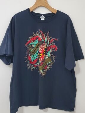 Baltimore Tattoo Convention Vintage Graphic T Shirt Mens 3XL